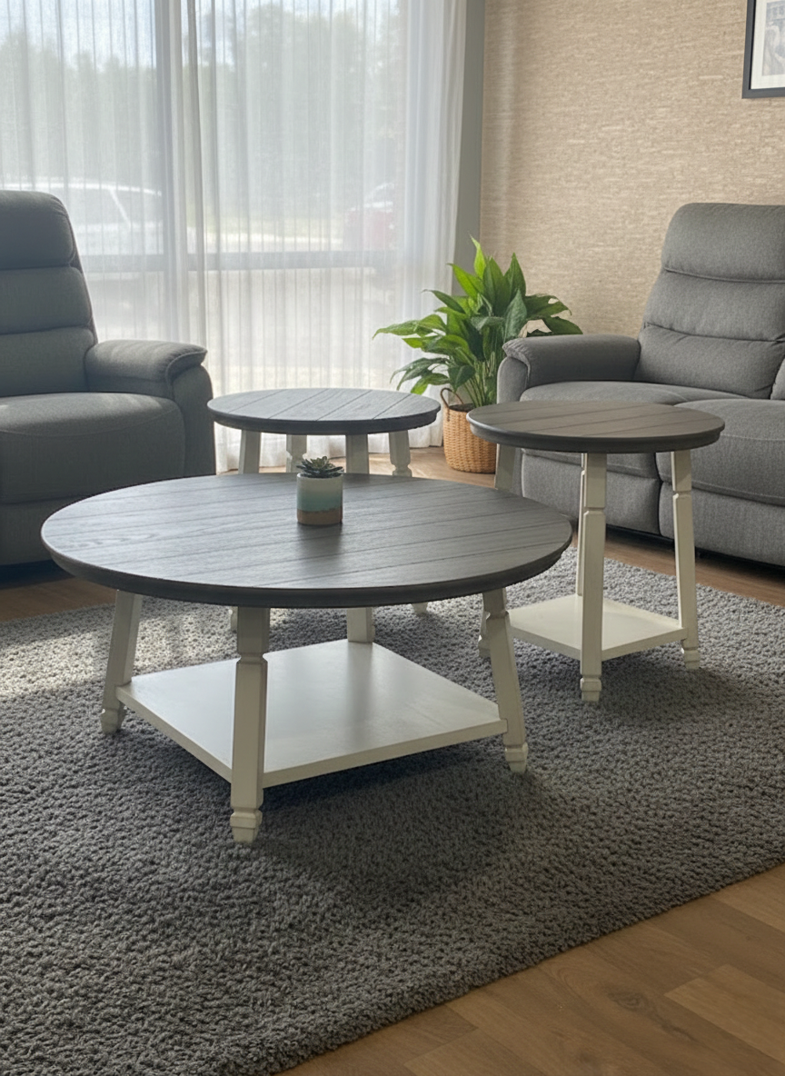 Bolan Casual wooden Round Table Kelm