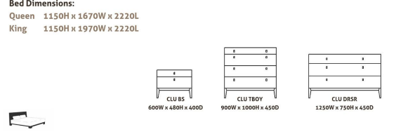 Clunes Bedroom Range