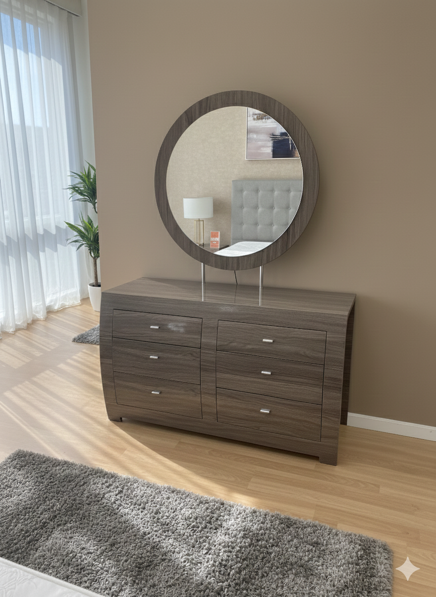 Matrix Dresser and Mirror