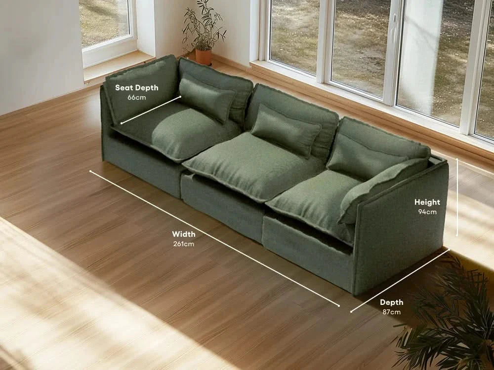 Modular Washable Sofa Slipcover