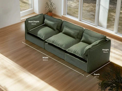 Modular Washable Sofa Slipcover
